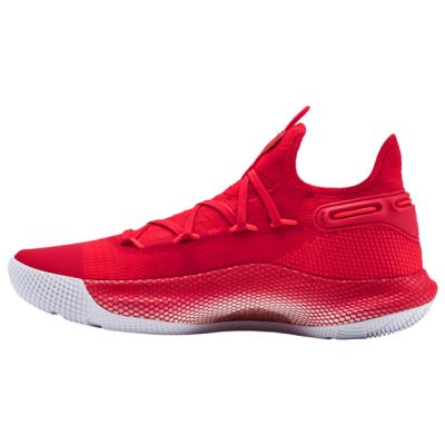 Under Armour Kosárlabda Cipő Férfi Curry 6 Piros/Fehér/Arany Metal,ABZ16204